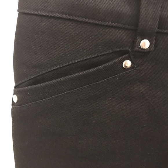 Lip Service Front Zip Pencil Skirt Small Black Zipper Slit Goth Punk 90s Y2K - Picture 4 of 11